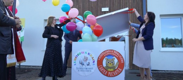 W Lubiczu Górnym otwarto nowe przedszkole i żłobek. To inwestycja za ponad 9 milionów złotych