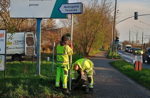 Mamy drogowskaz! Do Biura Stowarzyszenia Metropolia Toruńska można już trafić bez kłopotów