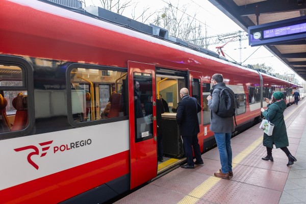 Pociągi wróciły do Ciechocinka. Inauguracja reaktywowanych połączeń kolejowych