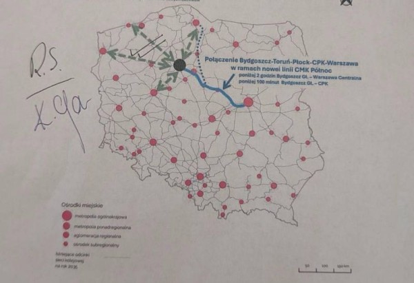 Kolej Dużych Prędkości przebiegnie przez Toruń? Jest na to szansa!
