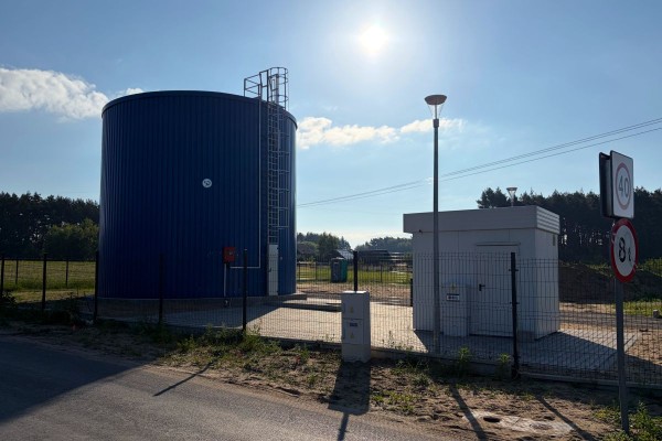 Nowa pompownia i zbiornik retencyjny w Obrowie już działają
