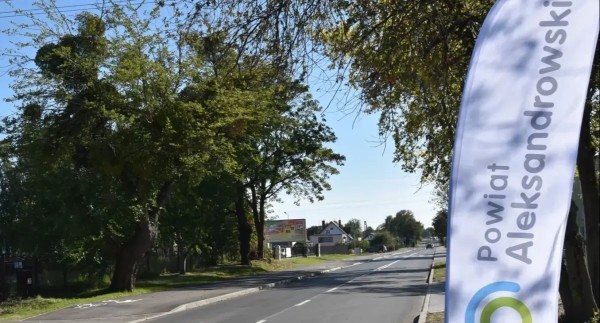 Ul. Szkolna w Raciążku po przebudowie. Nowa jakość dla mieszkańców